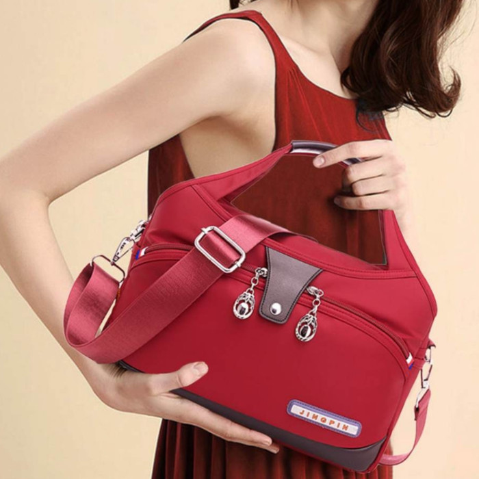 High Quality Large Capacity Waterproof Anti-theft Fashion Lades Bag (Merun)