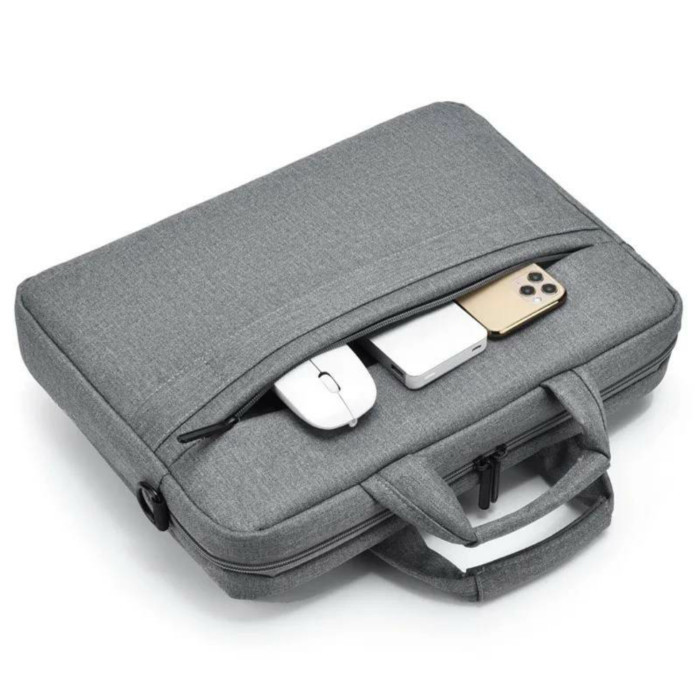 Laptop Bag Office Documents Storage Bag Travel (Gray)
