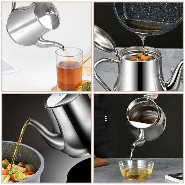 Stainless Steel Teapot