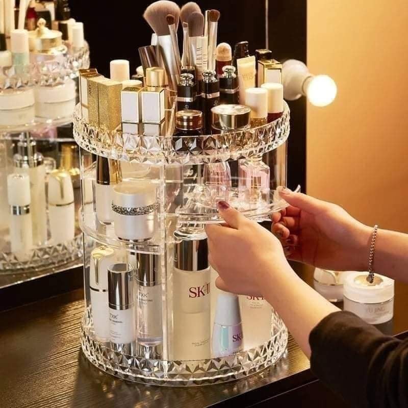 360 Degree Rotation Cosmetic Organizer