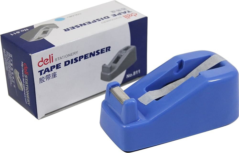 Deli E811 Tape Dispenser (Assorted)